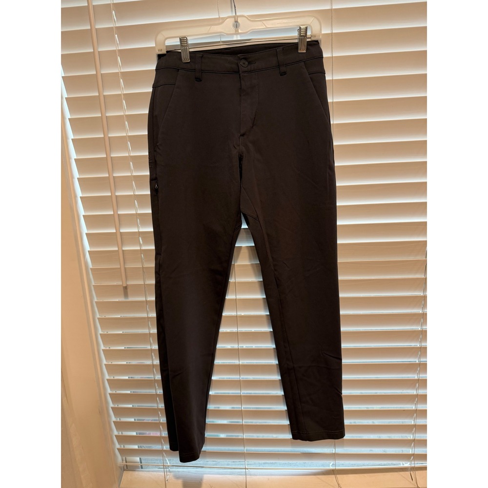 BYLT Premium Basics Everyday Pant 2.0 Slim Fit Gray Mens Size 30 Tech Stretch